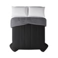 thumbnail image 4 of Mainstays Black Reversible Comforter Twin, 4 of 6
