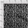 thumbnail image 2 of oneOone Georgette Viscose Black Fabric Abstract Sewing Material Print Fabric By The Yard 42 Inch Wide, 2 of 5