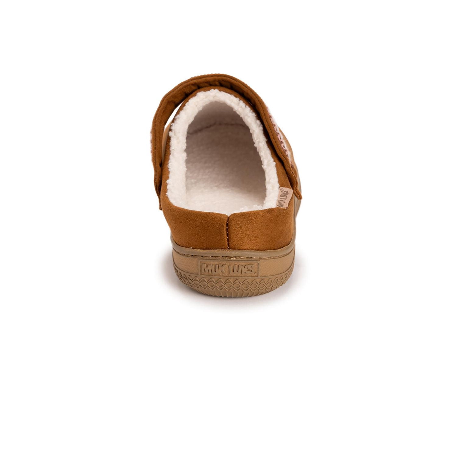 MUK LUKS Chaussons sabot convertibles pour femmes, couleur marron