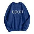 thumbnail image 4 of 2025 Chandails Décontractés Longs pour Femmes Mariée pour Femmes Manches T-Shirts Graphiques Adulte Petit Chandail à Capuchon Col Rond Chandails Molletonnés Chandail Confortable Couleur Chandails Molletonnés Hauts pour Femmes pour Femmes, 4 of 6