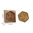 thumbnail image 2 of Moulds for DIY Baking Craft Embossing Wooden Cookie Set Decorative Tools for Christmas Thanksgiving Kitchen, 2 of 4
