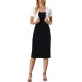 thumbnail image 2 of INSPIRE CHIC Cropped Cardigan for Women's Open Front Ruffle Knit Shrugs XS White, 2 of 6