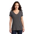 thumbnail image 1 of District Women's Perfect Tri VNeck T-Shirt - DM1350L, 1 of 1