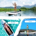 thumbnail image 4 of Goplus 10' Inflatable Stand Up Paddle Board SUP Adjustable Paddle Backpack Pump, 4 of 10