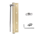 thumbnail image 1 of Riforla Ensemble de Fermeture Automatique de Porte avec Ressort en Acier Inoxydable Angle d'Ouverture 150 Charnière à Fermeture Automatique Réglable Fermeture Automatique de Porte (avec Bras de Levier) Vis Positionneur g, 1 of 8