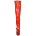 thumbnail image 4 of Unique Bargains Women's Patent Leather Platform Chunky Over Knee High Boots, 4 of 7