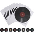 thumbnail image 4 of MasteelfCA 8 Pcs Autocollants Muraux pour Disques Vinyles Décoratifs pour Fête de Musique Ornements Rétro, 4 of 8