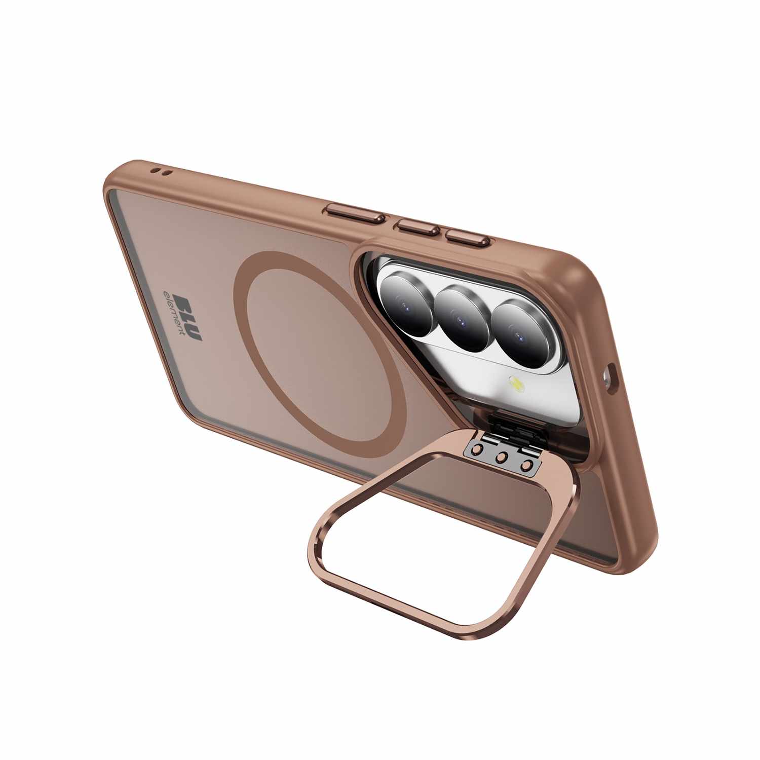 Blu Element Chromatic Kick w/Magnets Case Brown for Samsung Galaxy S26