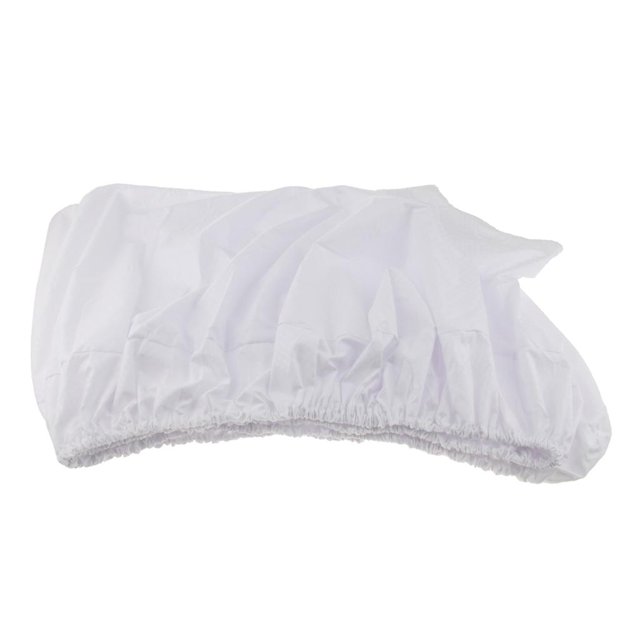 Ensemble de Draps de Table de Massage Durable pour Massage Facial Blanc
