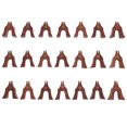 thumbnail image 1 of 21 Pcs Ponts de Guzheng en Bois Pièces d'Instruments de Musique (Marron), 1 of 8