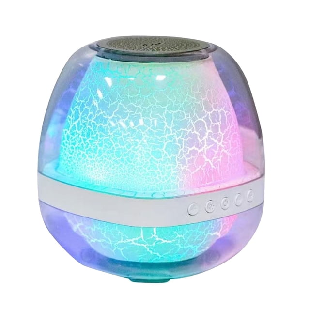 Edgergery Bluetooth Speaker Subwoofer Full Screen Color Light Outdoor Portable Home Integrated Audio System