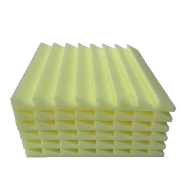 LSLJS 6 Pcs Éponge Insonorisante pour KTV, Jeu Intérieur, Musique, Éponge Insonorisante, Accessoires pour la Maison