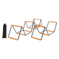 thumbnail image 1 of Siruishop Agility Ladder Agility Training Ladder Fitness Training Folding Speed Ladder 12 Grids, 1 of 8