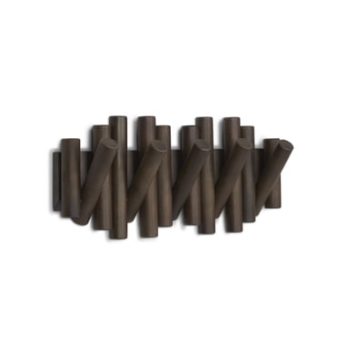 Picket Rail Hook Aged Walnut