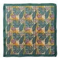 thumbnail image 4 of Bimba Womens Rectangular Printed Cotton Voile Scarf Neck Head Wrap-40 x 80 Inches, 4 of 7
