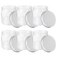 thumbnail image 4 of MasteelfCA 6pcs 250ml Mini Plastic Jars Household Plastic Jars Portable Plastic Jars Plastic Jar With Lids, 4 of 6