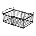 thumbnail image 4 of DOLITY Freezer Organizer Bin Adjustable Stackable Freezer Basket for Kitchen Pantry Black, 4 of 9