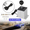 thumbnail image 1 of 6+R Simulateur USB H Levier de Vitesses pour Logitech G29 G920 Volant PC Blanc, 1 of 12
