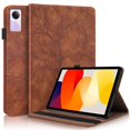 thumbnail image 1 of Arbre 3D Embossé pour Xiaomi Redmi Pad Redmi Pad Tablette Funda 10.61 Support à Rabat Étui Souple en TPU pour Funda Redmi Pad SE Étui Tablette RX Brun Redmi Pad SE 11 Pouces, 1 of 6