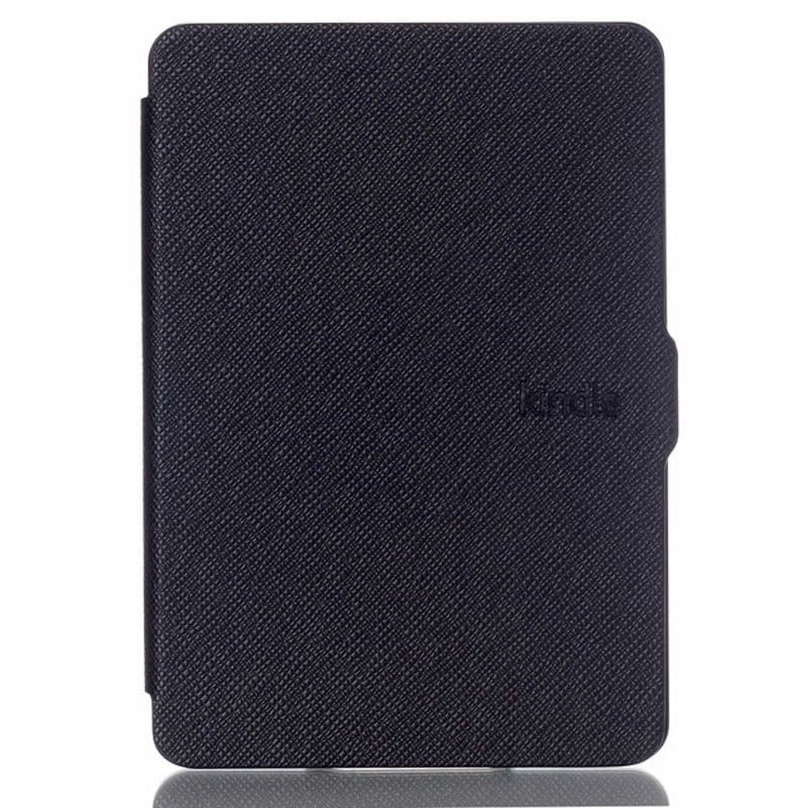 Étui de Veille Ultra Mince pour Kindle Kindle Paperwhite 1 2 3 4 6 Pouces, Couverture pour Kindle 11th Paperwhite 5 11th Tablette, Étui Réveil Noir Kindle 558