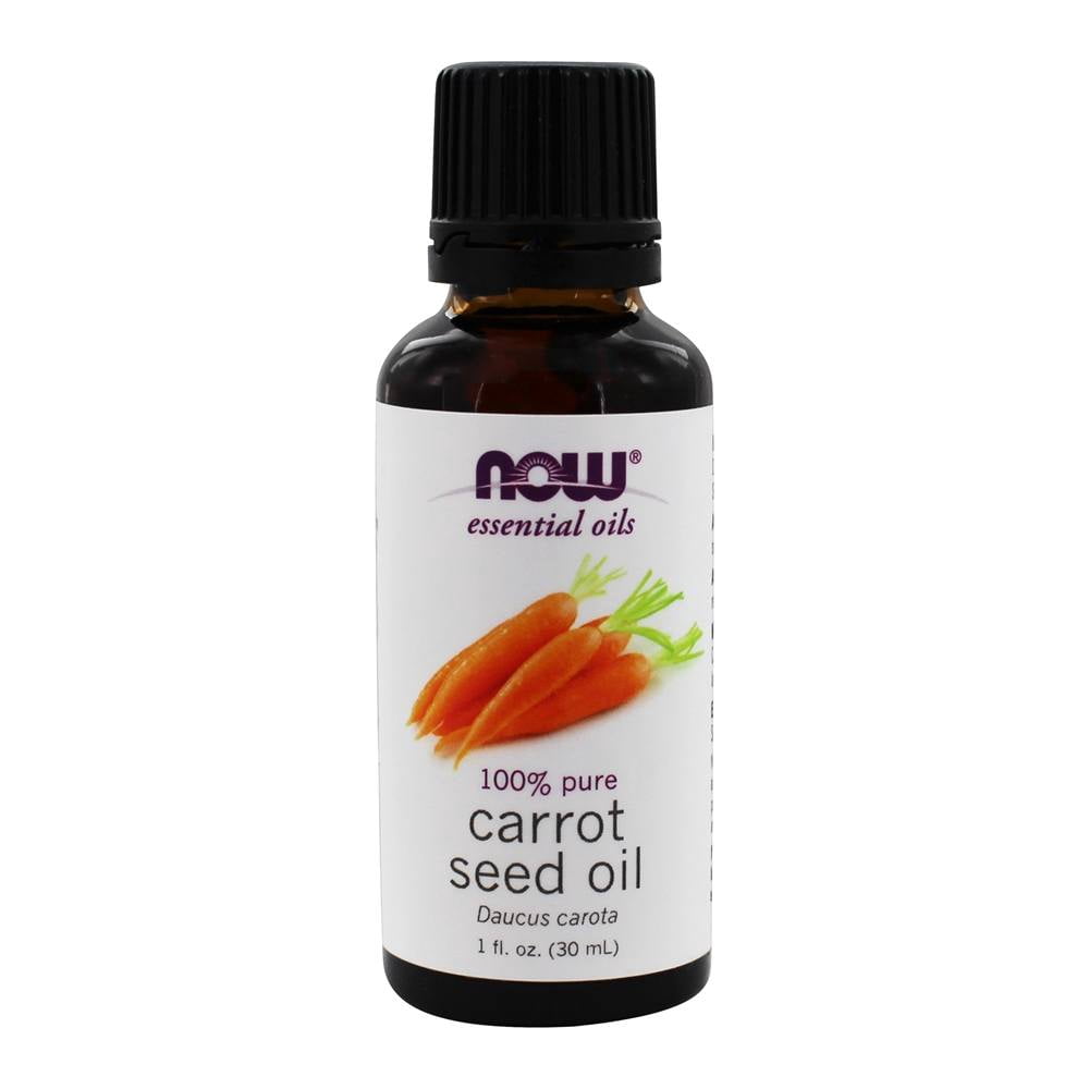 NOW Foods - 100% Pure Essential Oil Carrot Seed - 1 fl. oz.