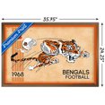 thumbnail image 3 of NFL Cincinnati Bengals - Retro Logo 14 Wall Poster, 22.375" x 34", 3 of 5