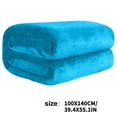 thumbnail image 4 of Solid Color Blanket Fleece Blanket Fleece Gift Yoga Cover Blanket French Fleece Blanket, 4 of 5