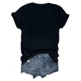 thumbnail image 4 of Liquidation d'Économies! BEFOKA T-Shirt Grande Taille pour Femmes, Blouse Décontractée d'Été pour Femmes, T-Shirt de Sport de Baseball Imprimé pour Femmes avec Col Rond et Manches Courtes, 4 of 5