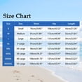 thumbnail image 2 of RKSTN Mens Swim Trunks Gradient Print Novel Extra Plus Size Elastic Waistband Drawstring Comfortable Summer Beach Breathable Vacation Shorts with Pockets, 2 of 4