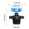 thumbnail image 4 of Yhmxh Gardening Supplies,Tools,Spring Garden Decor 1/2Inch Automatic Rotating Sprinkler Heads Sprinkler 360 Degree Rotation For Garden Irrigation 10pc Shower Head, 4 of 5