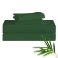 thumbnail image 1 of Hitime 4PC Bamboo King Sheet Set, Deep Pocket Fit 16", Breathable Super Soft Luxury Hotel Style Home Decor King Size Sheet Set, Gift for Women, Men - 2 Pillowcases, 1 Flat Sheet, 1 Fitted Sheet, 1 of 9