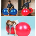 thumbnail image 3 of Thinsony Anti-Burst Yoga Ball For Enhanced Flexibility And Balance PVC For Longevity Eco-friendly And Durable Big red, 3 of 6