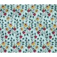 thumbnail image 4 of oneOone Cotton Flex Fabric Leaves & Floral Block Print Fabric By Yard 40 Inch Wide, 4 of 4