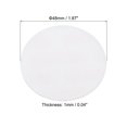 thumbnail image 2 of Unique Bargains Doublure de Couvercle en Mousse 48mm/1.87 Pouces, 100 Pcs Joint Sensible à la Pression Résistant PS Blanc Rouge, 2 of 7
