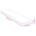thumbnail image 3 of vidaXL Wall Shelf 80x20x1.5 cm Bamboo, 3 of 3