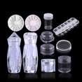 thumbnail image 2 of 11PCS Nail Art Storage Box Assorted Types Cosmetic Container Nail Powder Bottle, 2 of 10