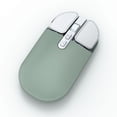 thumbnail image 3 of Graflsoa Silent UV-Coated Wireless Mouse T600 with 2.4G+Bluetooth, Rechargeable 500mAh Battery, Precise DPI Control, and One-Click Desktop Function in Green, 3 of 6