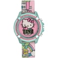thumbnail image 1 of Montre Digitale Enfant Hello Kitty Rose & Turquoise, 1 of 3