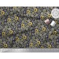 thumbnail image 3 of Soimoi Crepe Silk Fabric Geometric Small Fabric Prints by Yard 42 Inch Wide, 3 of 3