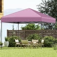 thumbnail image 2 of Costway 10 X 10 FT Pop up Canopy Tent with Portable Carrying Bag 8 Stakes 4 Wind Ropes, 2 of 10