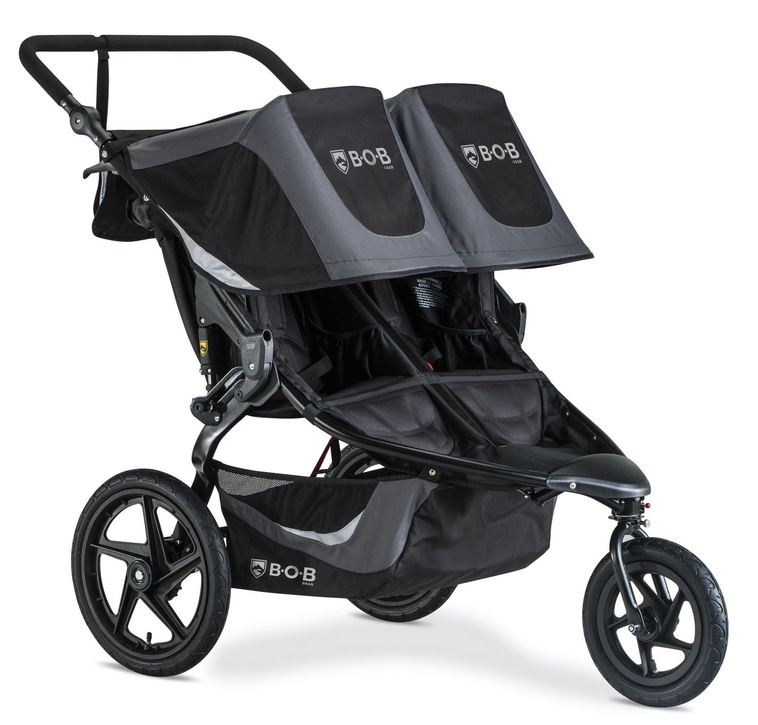 BOB Gear Revolution Flex 3.0 Duallie Jogging Stroller, Graphite Black