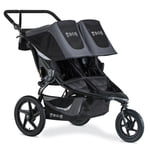BOB Gear Revolution Flex 3.0 Poussette à jogging Dualie, Graphite noir