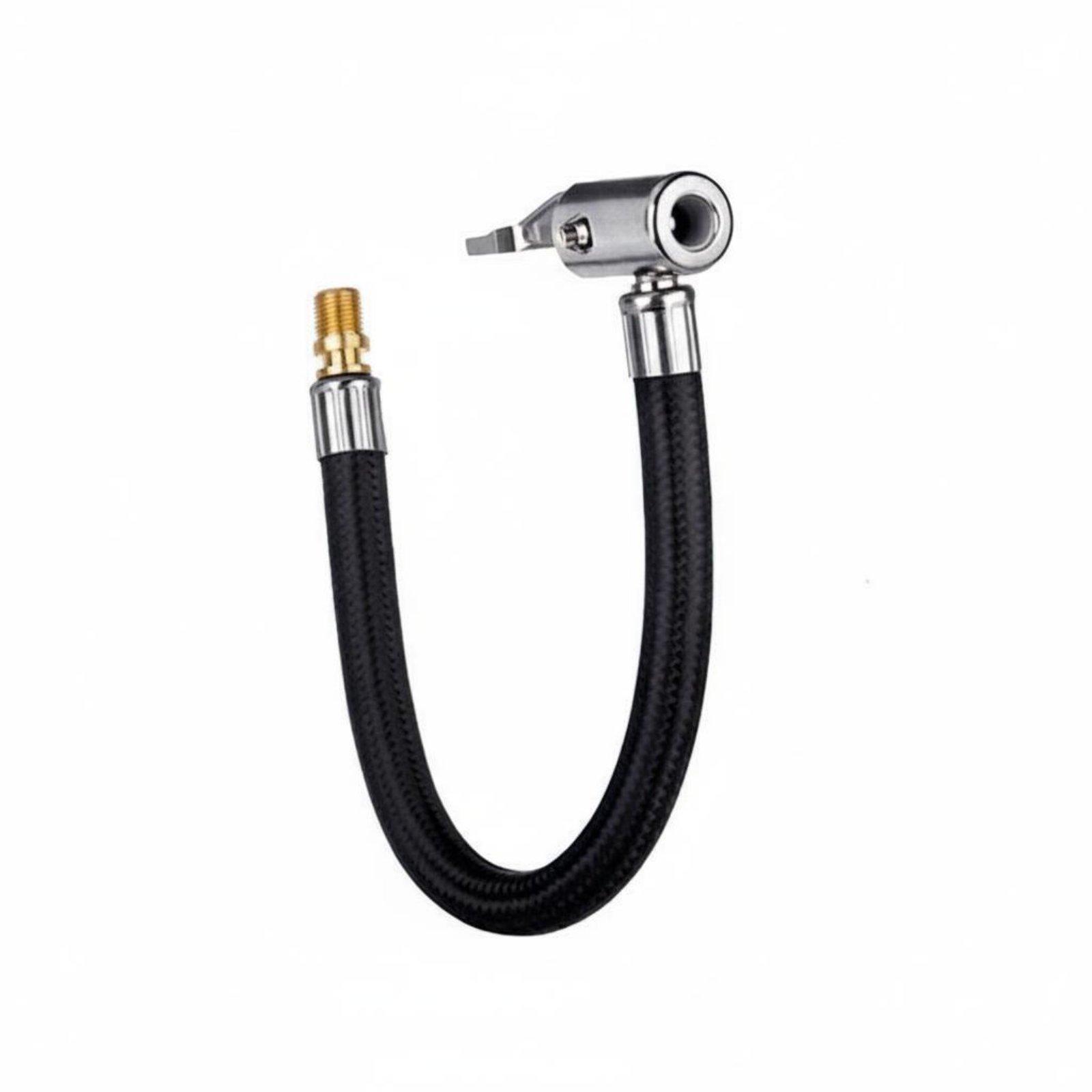 kowaku Tire Inflator Extension Hose Hands-Effortless Inflation Tire Inflator Hose Extension Deflation Function Quick Connect Pump Adapter for Car Maintenance
