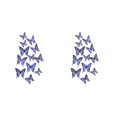 thumbnail image 4 of Transemion Glitter And Exquisite Stickers For Amazing Home Decor With Butterflies Various LK12 blue 2Set, 4 of 6
