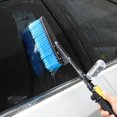 thumbnail image 1 of Rim Scrubber Long Handle Retractable Exterior Water Spray Car Wash Brush for Vehicle, 1 of 6