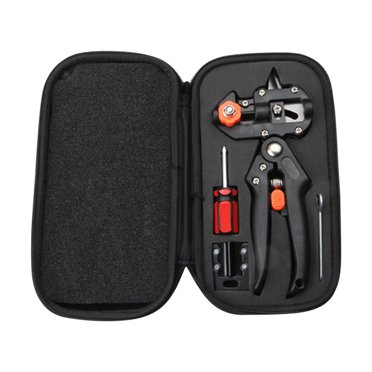 Professional Grafting Tools Grafter Pruner Kit Garden Fruit Tree Pruning Grafting Shears 2 in 1 Scissors Cutting Tool Kit Set with Replaceable