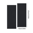 thumbnail image 3 of Z-159 Black Flexible Anti Slip Sole Tape Wave Design 2Pcs Pvc Material Adhesive Aid Activity, 3 of 6