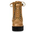 thumbnail image 3 of Unique Bargains Bottes de Combat à Cheville à Plateforme à Talon Épais pour Femmes, 3 of 6
