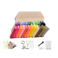 thumbnail image 1 of Cley Kit Ultra Doux & Étirable Cuisson Moulage 24 Couleur avec Accessoires, 1 of 7