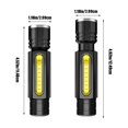 thumbnail image 3 of Led Flashlight Rechargeable,1000 Lumen Flashlight Led Flashlight 1000 Lumens Super Bright Flashlight Zoomable Rechargeable Flashlight with 4 Modes Powerful Handheld Flashlight, 3 of 9